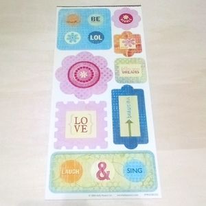 5/$15 Fun Frames Scrapbook Stickers Kelly Panacci 067901143366